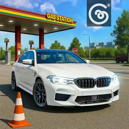 Symbol von Autofahren im Mehrspielermodus